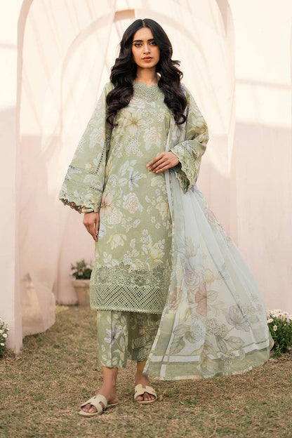 Baroque | Luxury Pret 24 | LAWN UF-596 - Pakistani Designer Dress - by Baroque | Type: Luxury - 100% Original at Saira Sultan