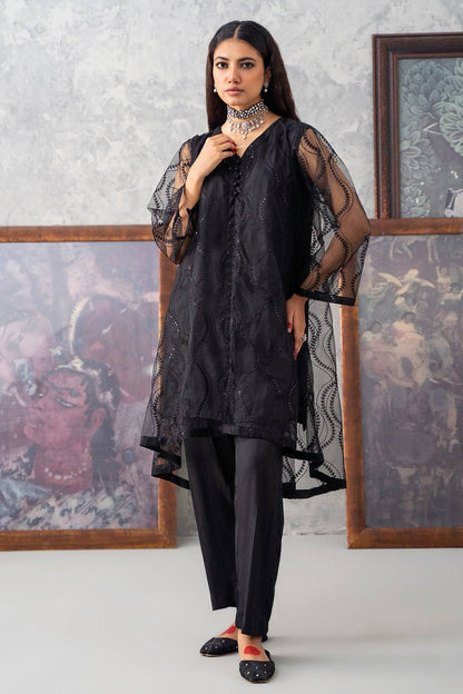 Charizma | Festive Pret | CMA-3-256 (BLACK) - Pakistani Designer Dress - by Charizma | Type: Ladies Clothes - 100% Original at Saira Sultan