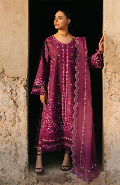 Fiona | Sarang Lawn 25 | Feride XS Wine Lawn
