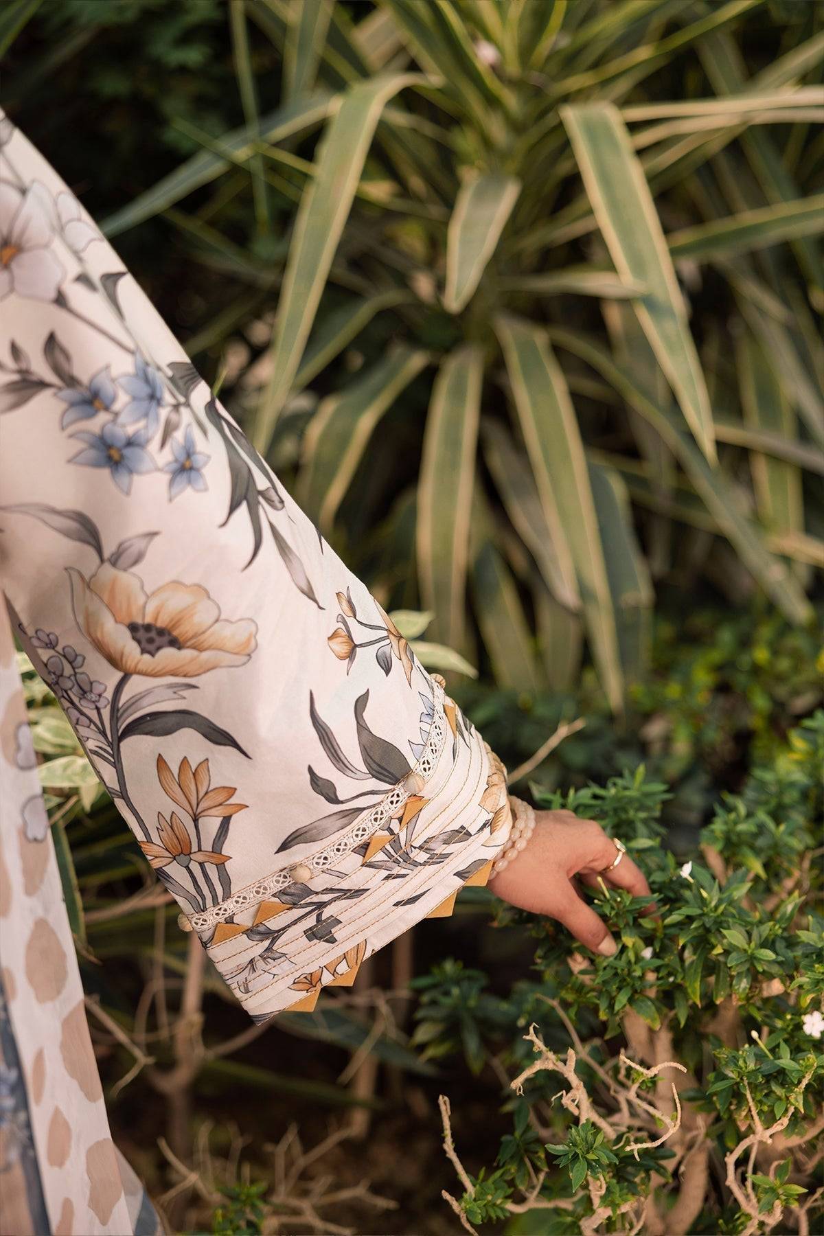 Alizeh | Sheen Lawn Prints 24 | GARDENIA - Pakistani Designer Dress - by Alizeh | Type: Casuals - 100% Original at Saira Sultan