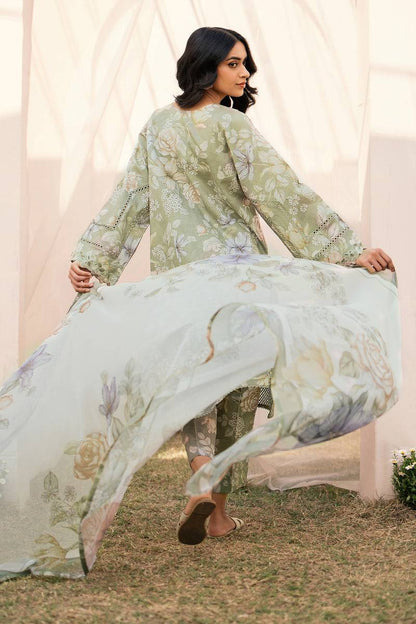 Baroque | Luxury Pret 24 | LAWN UF-596 - Pakistani Designer Dress - by Baroque | Type: Luxury - 100% Original at Saira Sultan