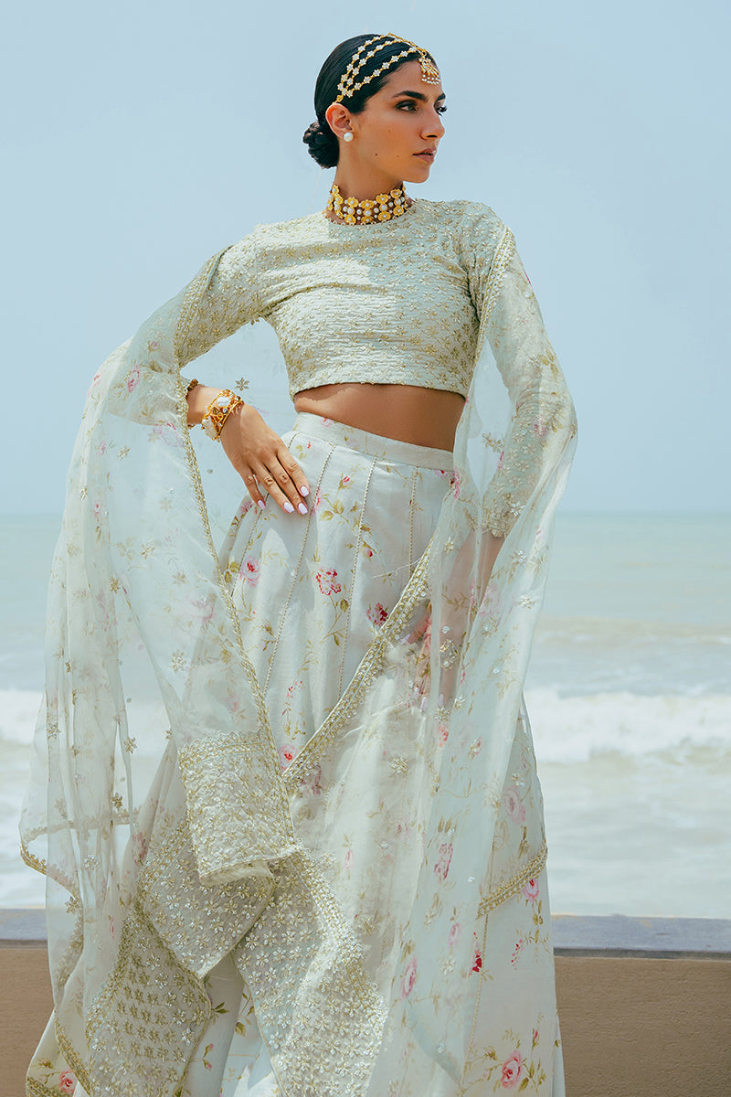 Cross Stitch | Wedding Collection 24 | TRANQUIL HAZE - Pakistani Designer Dress - by Cross Stitch | Type: Formal - 100% Original at Saira Sultan