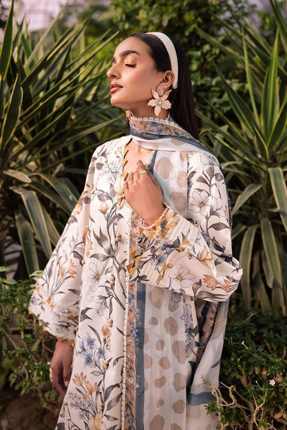 Alizeh | Sheen Lawn Prints 24 | GARDENIA - Pakistani Designer Dress - by Alizeh | Type: Casuals - 100% Original at Saira Sultan
