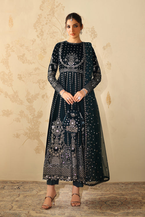 Baroque | Velvet 25 | UF-4318 by Baroque - Designer Dress  - Type : Ladies Clothes - Available at Saira Sultan - 100% Original 