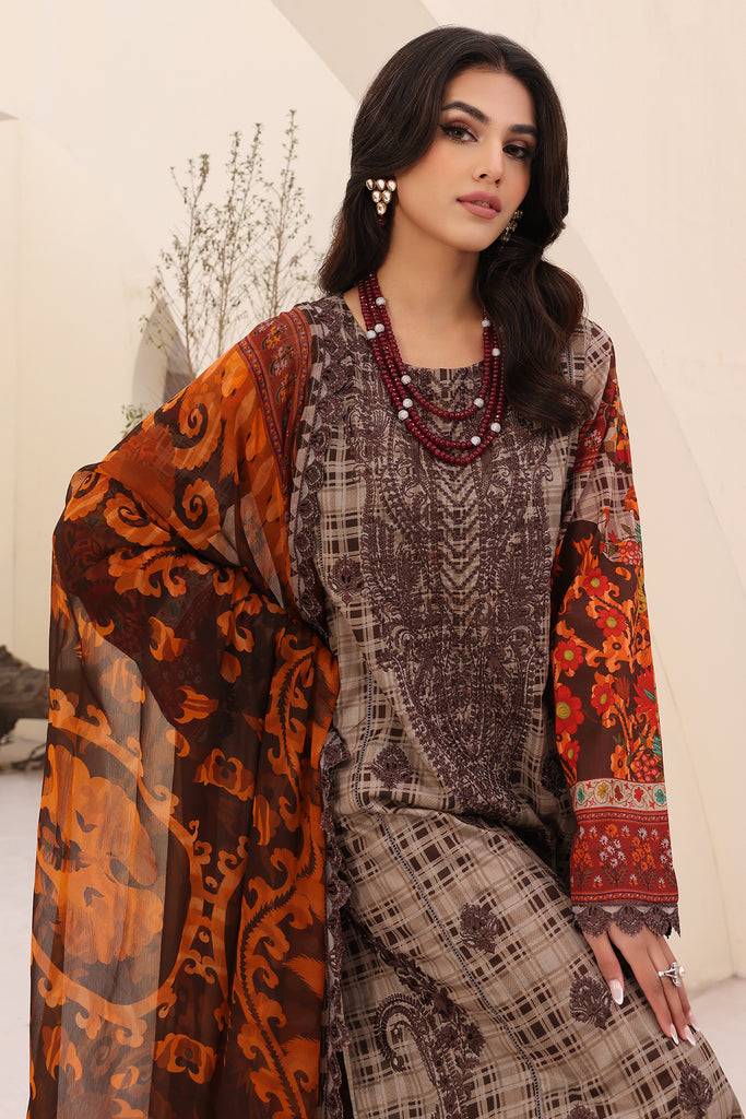 Charizma | Naranji Embroidered Lawn 24 | CN4-010 - Pakistani Designer Dress - by Charizma | Type: Luxury - 100% Original at Saira Sultan
