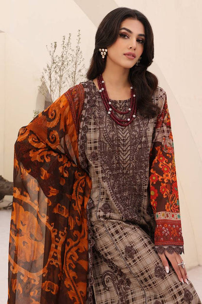 Charizma | Naranji Embroidered Lawn 24 | CN4-010 - Pakistani Designer Dress - by Charizma | Type: Luxury - 100% Original at Saira Sultan