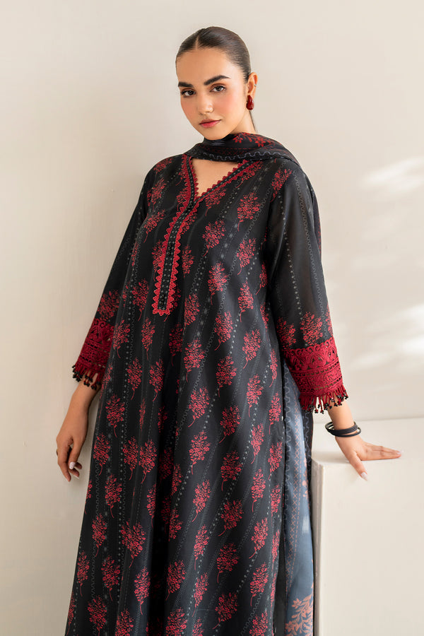 Baroque | Luxury Pret 24 | LAWN UF-675 - Pakistani Designer Dress - by Baroque | Type: Luxury - 100% Original at Saira Sultan