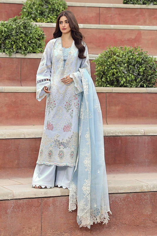 Qalamkar | Festive Lawn 2024 | PS-10 ZAIB - Pakistani Designer Dress - by Qalamkar | Type: Luxury - 100% Original at Saira Sultan