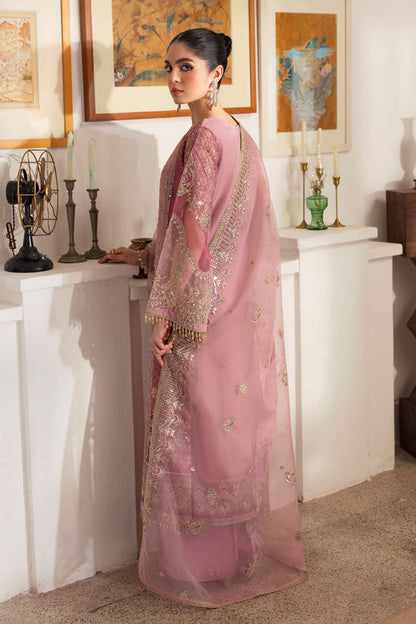 Naqshi | Pareezah Formals | Nayab S Pastel Pink Organza