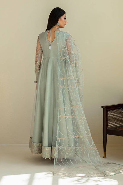 Baroque | Luxury Pret 24 | NET UF-627 - Pakistani Designer Dress - by Baroque | Type: Luxury - 100% Original at Saira Sultan