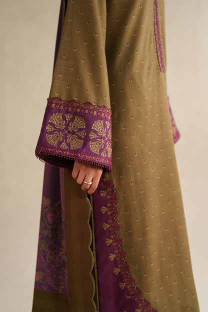 Iznik | Winter Chapter 25 | UE-573 Printed Khaddar by Iznik - Designer Dress - Type : Ladies Clothes - Available at Saira Sultan - 100% Original 