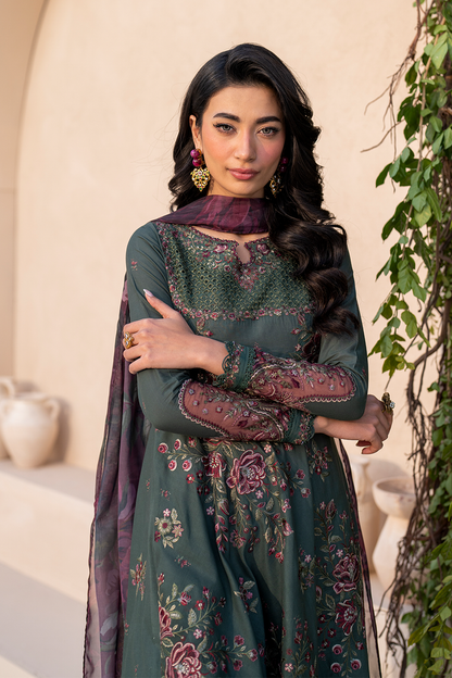 Iznik | Festive Lawn 25 | EFL-11 L Slate Lawn