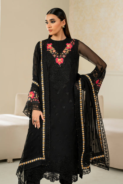 Baroque | Luxury Pret 25 | EMBROIDERED CHIFFON PR-1144 - Pakistani Designer Dress - by Baroque - Type : Ladies Clothes - 100% Original at Saira Sultan