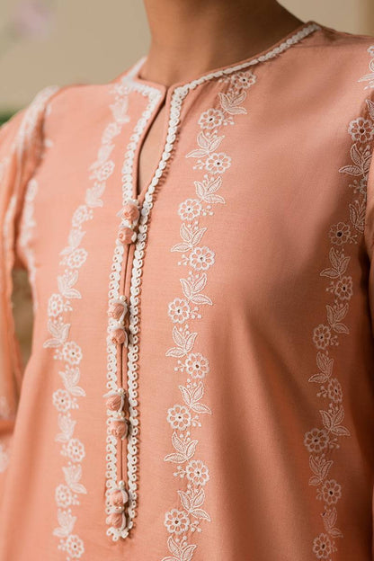 Cross Stitch | Chikankari Lawn Collection | P-03 - Pakistani Designer Dress - by Cross Stitch | Type: Luxury - 100% Original at Saira Sultan