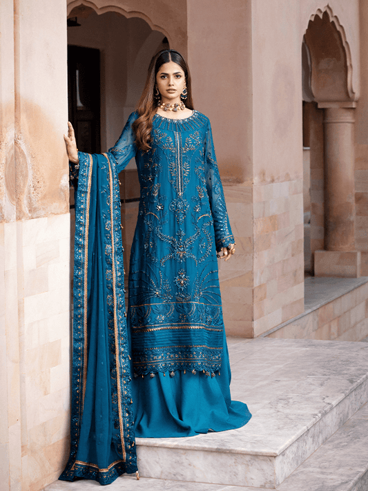 Zebtan | Zeenat Collection Vol 19 | ZN-08 - Pakistani Designer Dress - by Zebtan | Type: Luxury - 100% Original at Saira Sultan