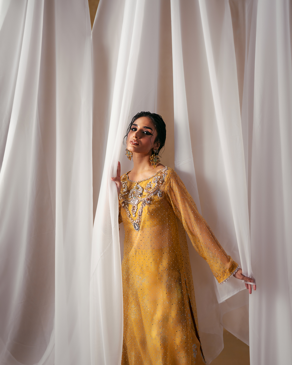 Vasal | Zyra Luxe Pret 26 | Golden Dusk - Pakistani Designer Dress - by Vasal - Type : Ladies Clothes - 100% Original at Saira Sultan
