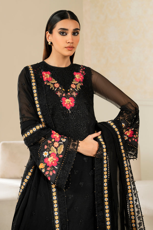 Baroque | Luxury Pret 25 | EMBROIDERED CHIFFON PR-1144 - Pakistani Designer Dress - by Baroque - Type : Ladies Clothes - 100% Original at Saira Sultan