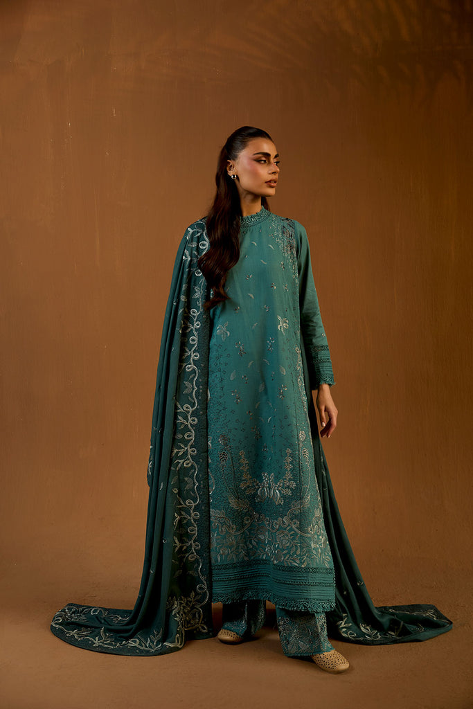 Sobia Nazir | Winter Shawl 25 | Design 5A by Sobia Nazir - Designer Dress - Type : Ladies Clothes - Available at Saira Sultan - 100% Original 