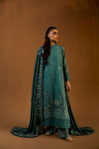 Sobia Nazir | Winter Shawl 25 | Design 5A by Sobia Nazir - Designer Dress - Type : Ladies Clothes - Available at Saira Sultan - 100% Original 