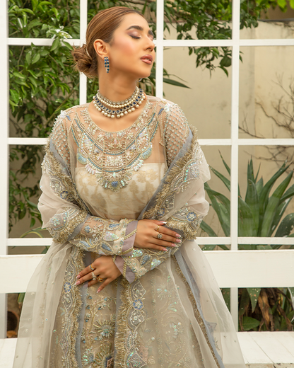 Nyra | Wedding Formals 24 | Elvira - Pakistani Designer Dress - by Nyra | Type: Bridal - 100% Original at Saira Sultan
