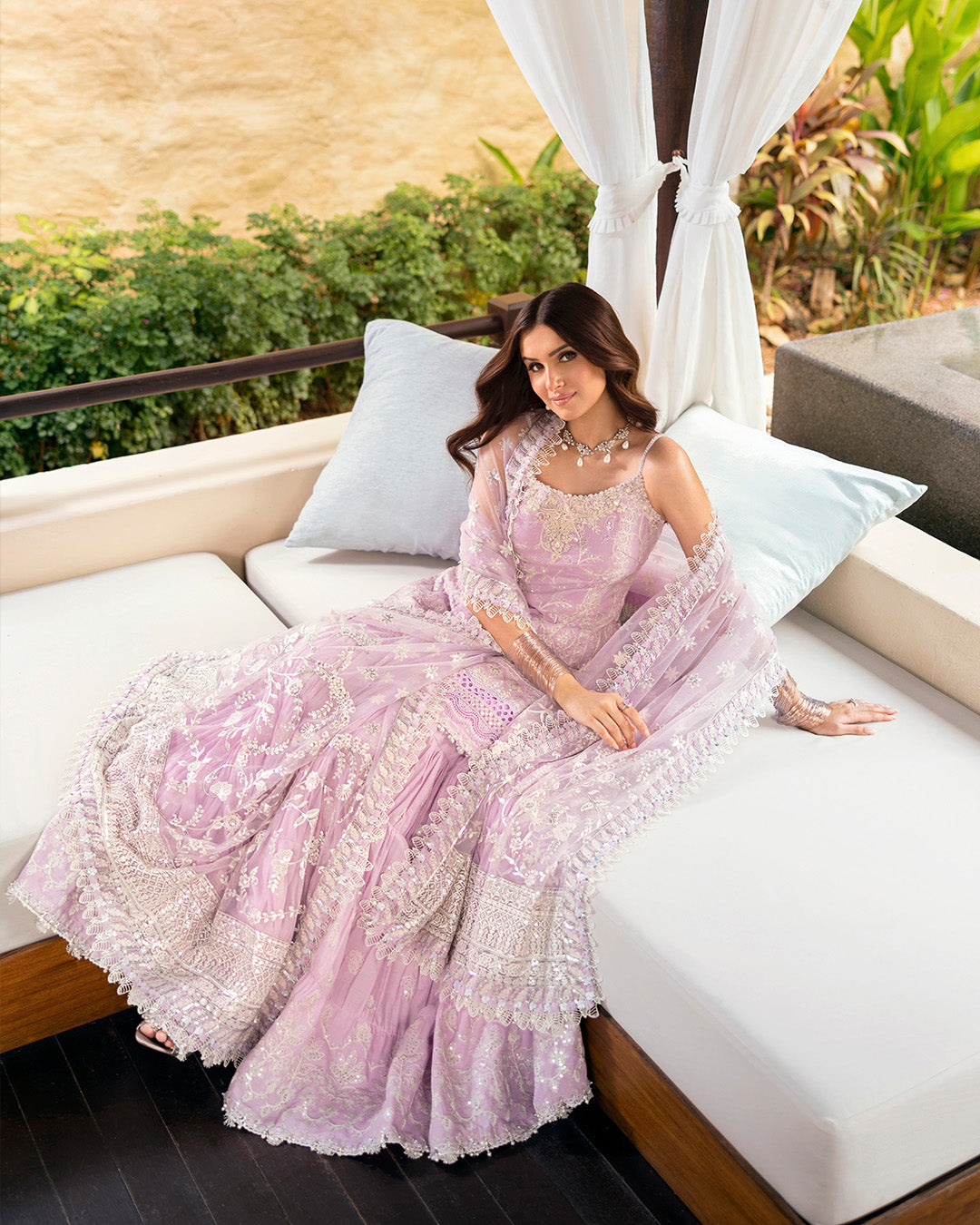 Faiza Saqlain | Zinnia Lawn 25 | Soma S Lilac Lawn