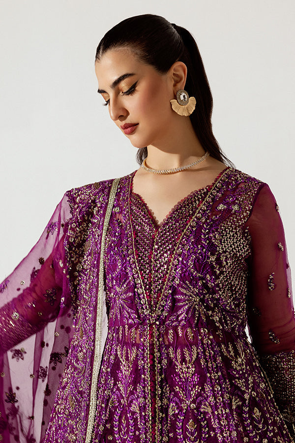 Saffron | Scintilla Formals | Berry Glow M Magenta Organza