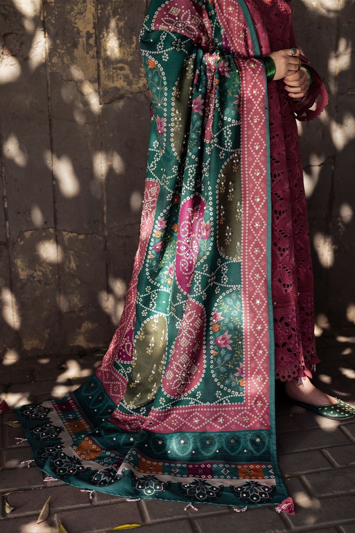 Nureh | Bazaar Winter 24 | NE-113 - Pakistani Designer Dress - by Nureh | Type: Ladies Clothes - 100% Original at Saira Sultan