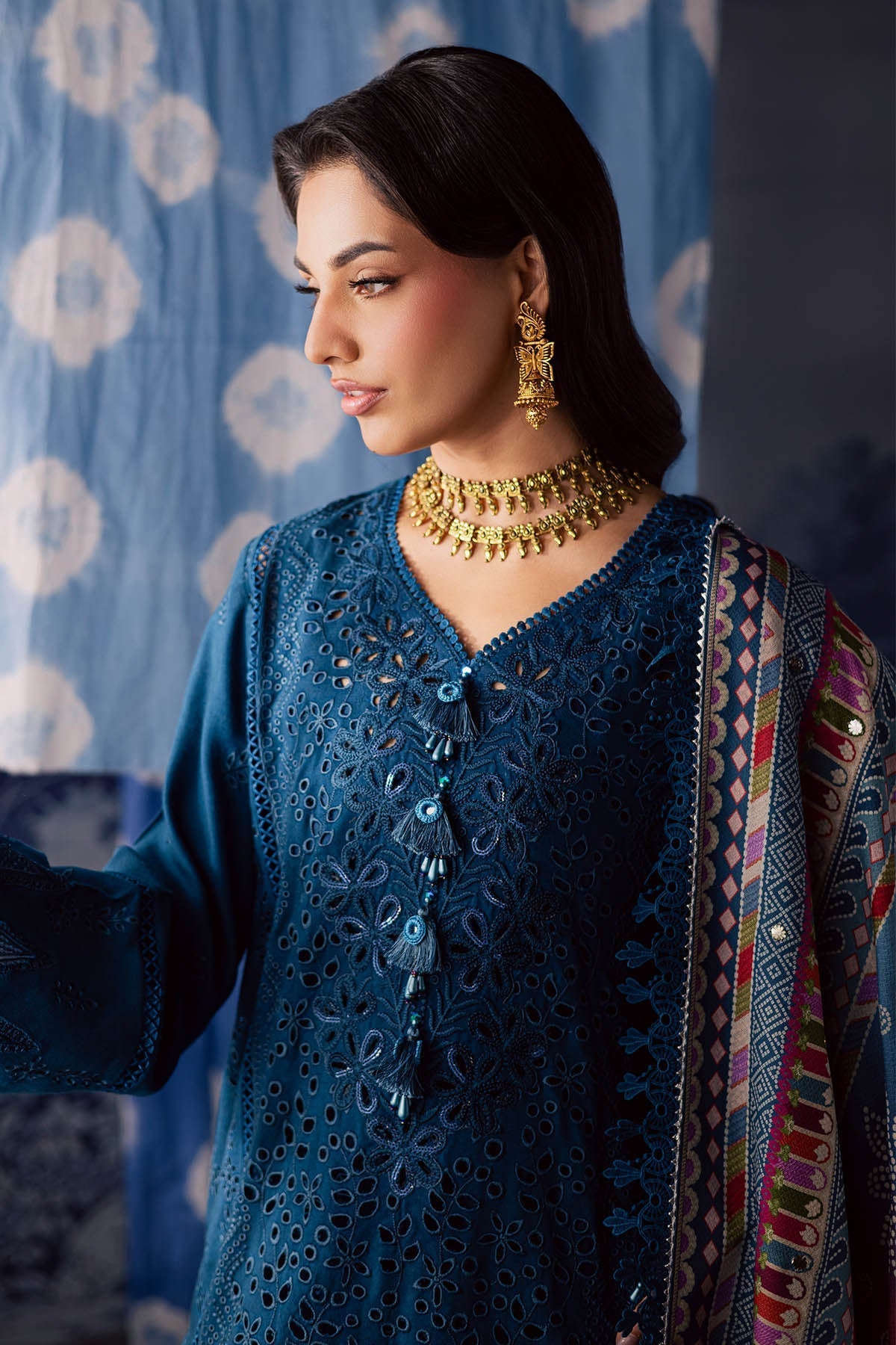 Nureh | Bazaar Luxe 25 | NE-206 by Nureh - Designer Dress  - Type : Ladies Clothes - Available at Saira Sultan - 100% Original 