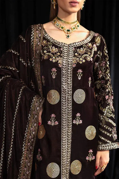 Nureh | Maya Velvet 23 | Moore - Pakistani Designer Dress - by Nureh | Type: Formal - 100% Original at Saira Sultan