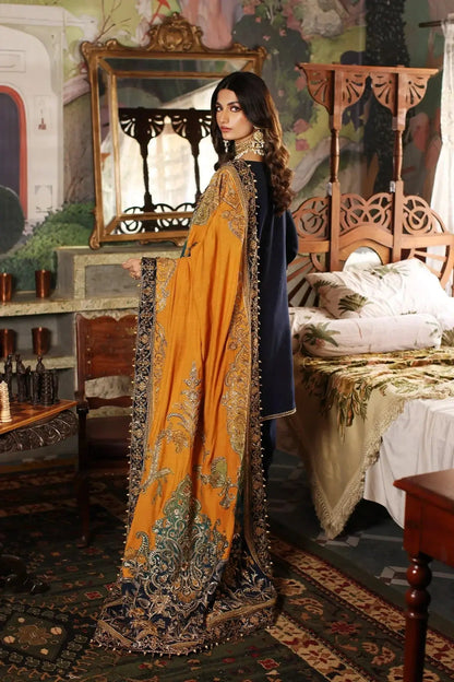Mina Kashif | Meeral Formals 23 | MKF23-17 - Pakistani Designer Dress - by Mina Kashif | Type: Formal - 100% Original at Saira Sultan