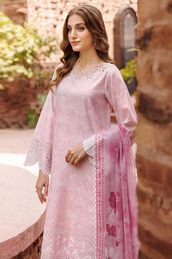 Farasha | Printed Essentials | Dovella M Pink Lawn