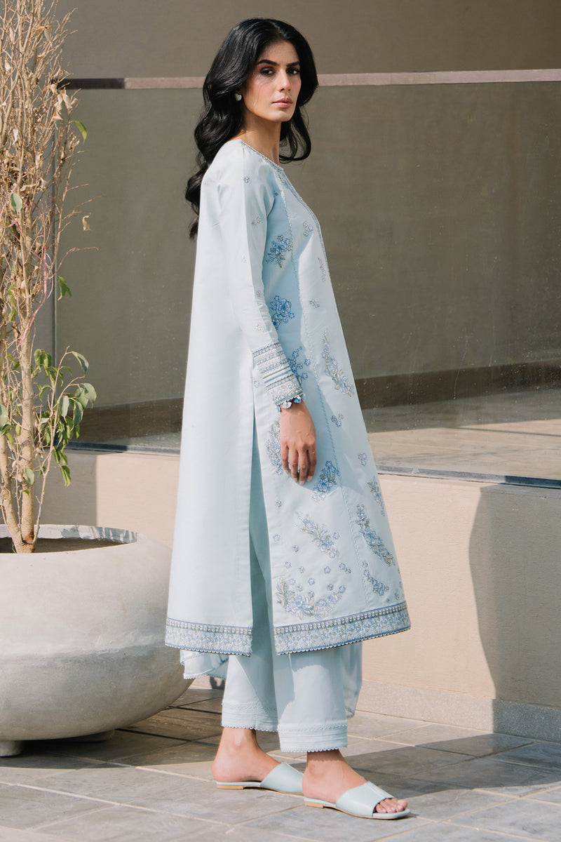 Jazmin | Summer Lawn 25 | USE-9146 S Ice Blue Lawn