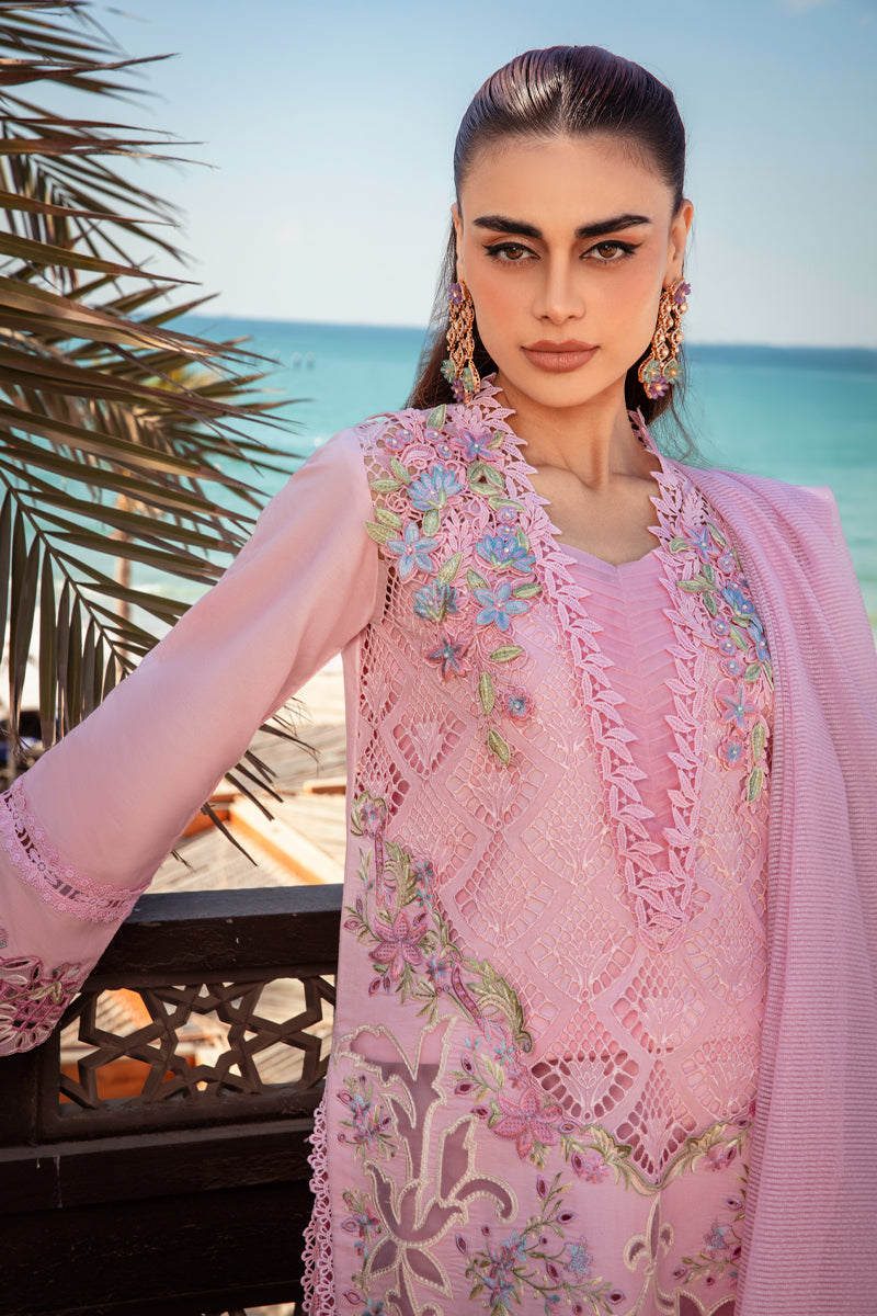 Rangrasiya | Premium Summer Lawn 25 | Natalia M Pink Lawn