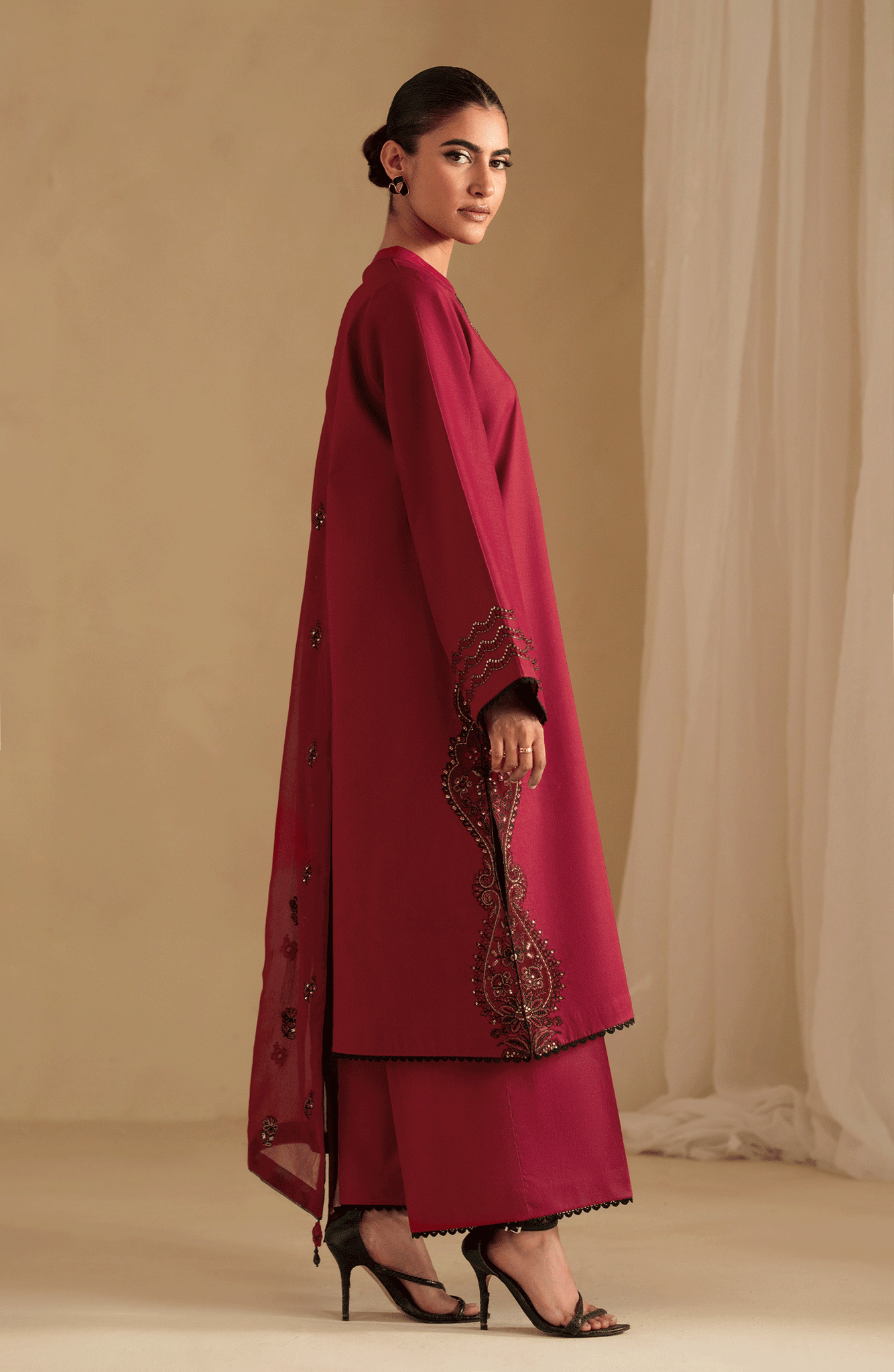 Seran | Luxury Pret | TERRIE - 3 pc - Pakistani Designer Dress - by Seran - Type : Ladies Clothes - 100% Original at Saira Sultan