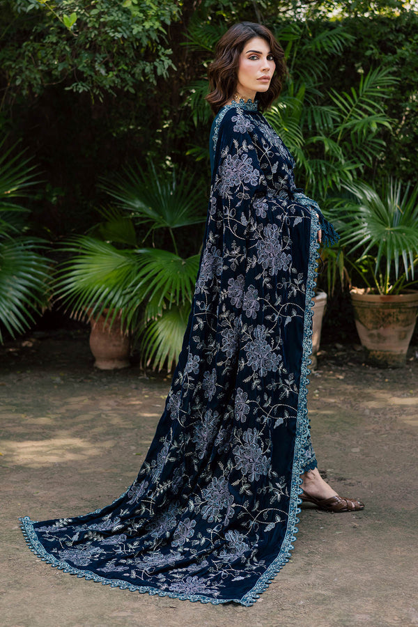 Nureh | Exclusive Leather Peach | NE-183 by Nureh - Designer Dress - Type : Ladies Clothes - Available at Saira Sultan - 100% Original 