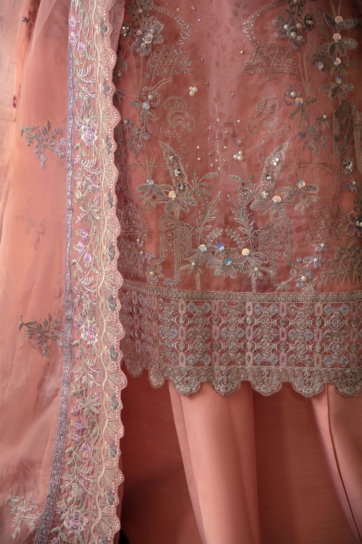 Nureh | Elanora Formal 24 | NEL-51-Erika - Pakistani Designer Dress - by Nureh | Type: Formal - 100% Original at Saira Sultan