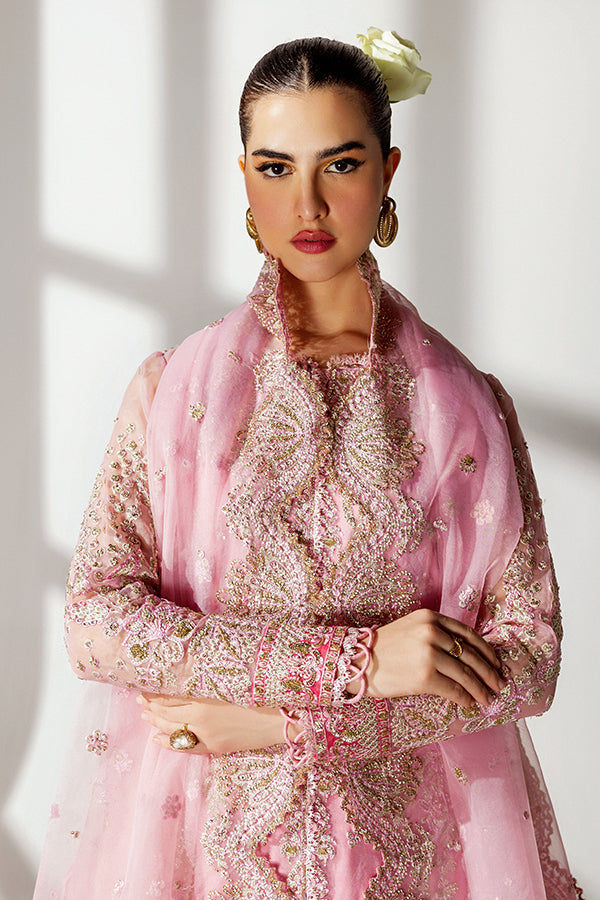 Saffron | Scintilla Formals | Blush Cascade S Pink Organza