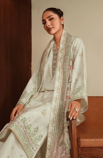Seran | Ilara Cambric | ELVERRA - Pakistani Designer Dress - by Seran - Type : Ladies Clothes - 100% Original at Saira Sultan