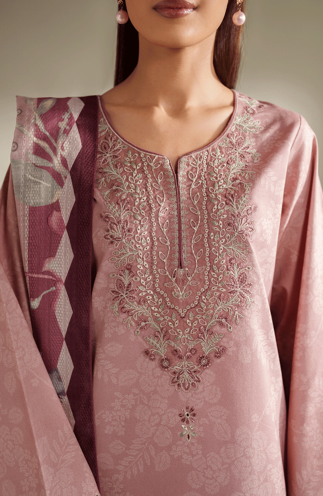 Seran | Ilara Cambric | ELANORA - Pakistani Designer Dress - by Seran - Type : Ladies Clothes - 100% Original at Saira Sultan