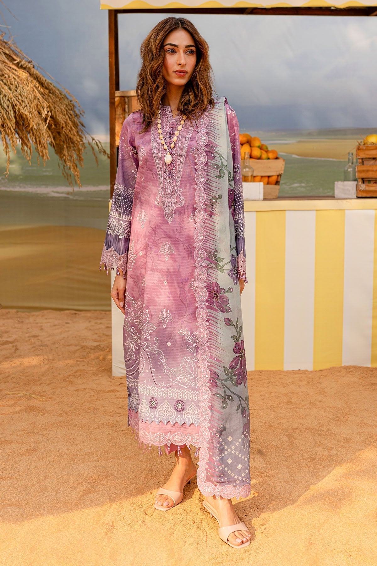 Nureh | Gardenia Lawn 25 | NSG-180 XL Lilac Lawn