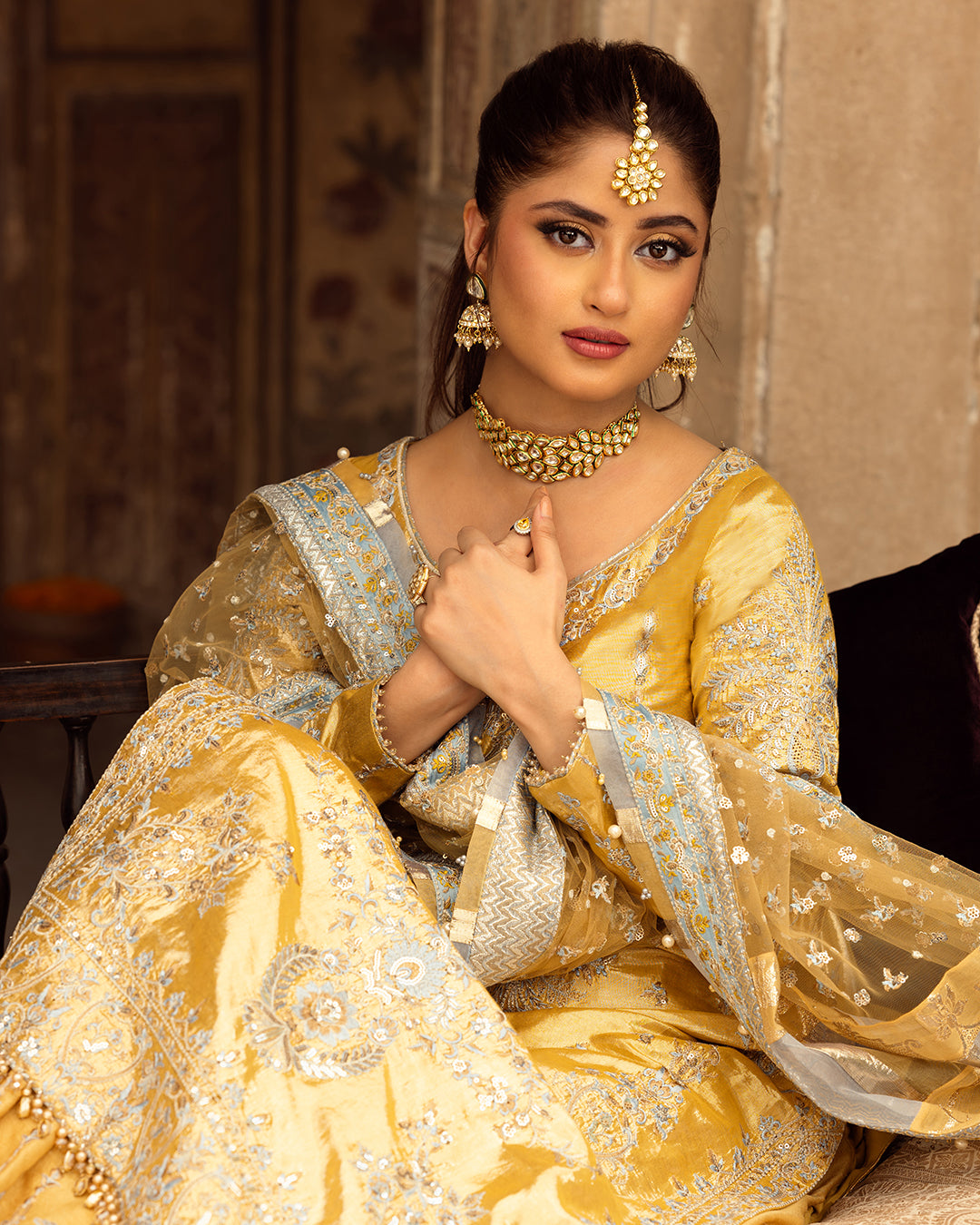 Faiza Saqlain | Nira Festive | Sozan - Pakistani Designer Dress - by Faiza Saqlain | Type: Bridal - 100% Original at Saira Sultan