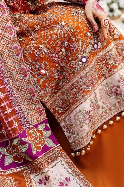 Nureh | Jhoomro Wedding Formals | NL-66 BANO - Pakistani Designer Dress - by Nureh | Type: Bridal - 100% Original at Saira Sultan