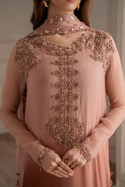 Iznik I Festive Formal I UE-479 Embroidered Chiffon - Pakistani Designer Dress - by Iznik - Type : Ladies Clothes - 100% Original at Saira Sultan