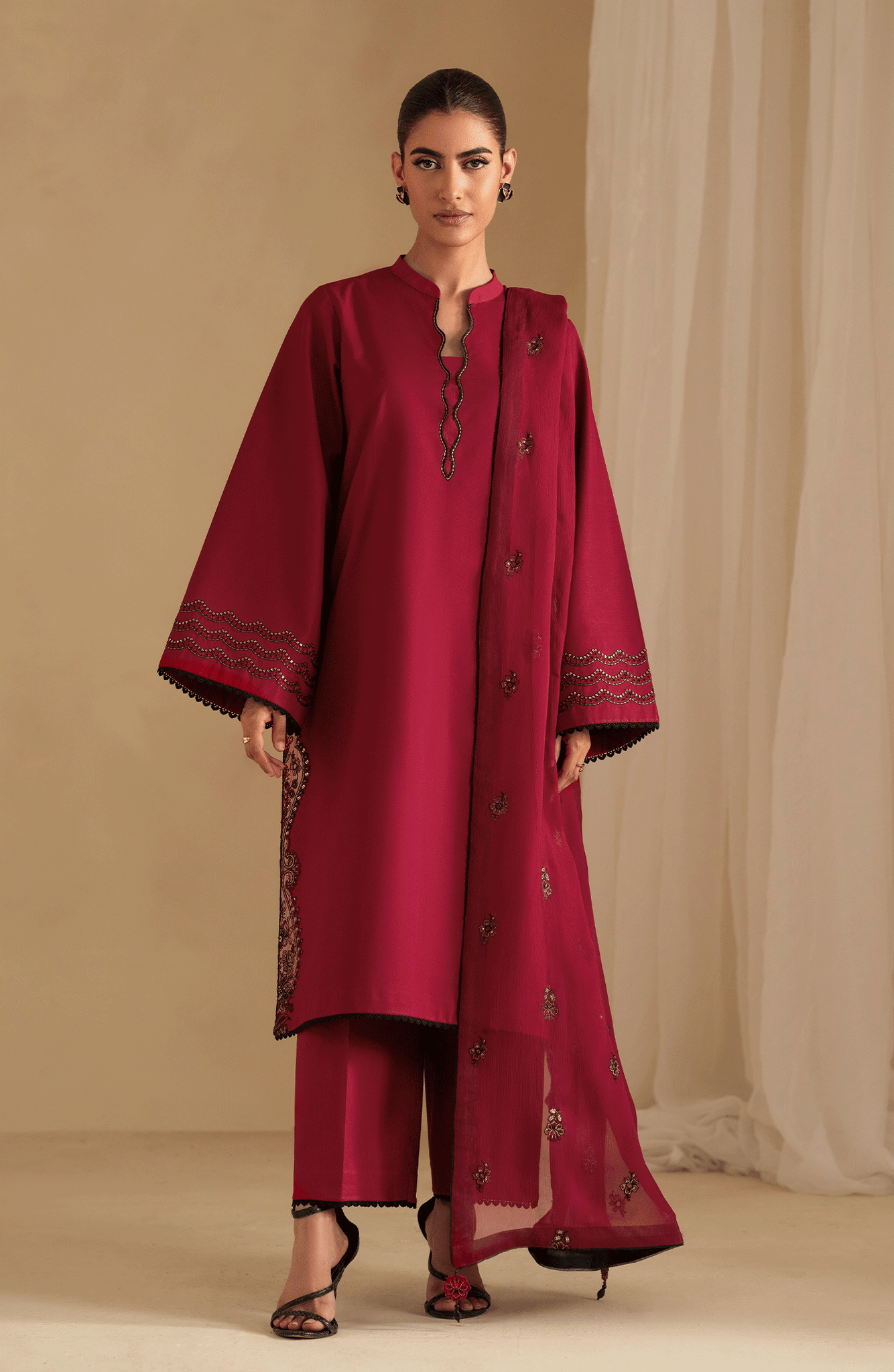 Seran | Luxury Pret | TERRIE - 3 pc - Pakistani Designer Dress - by Seran - Type : Ladies Clothes - 100% Original at Saira Sultan