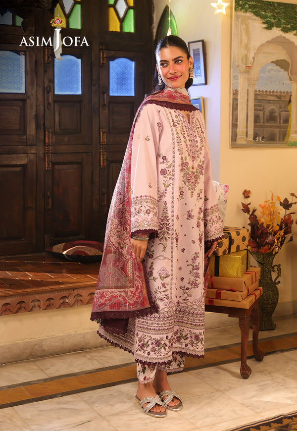 Asim Jofa | Summer Rhapsody | AJUBU-05 Embroidered Jacquard - Pakistani Designer Dress - by Asim Jofa - Type : Ladies Clothes - 100% Original at Saira Sultan