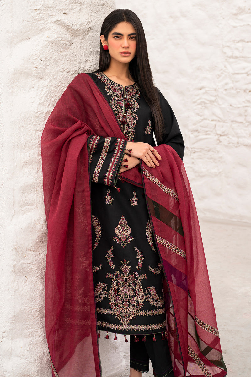 Jazmin | Summer Lawn 25 | USE-9130 L Black Lawn