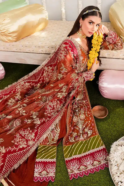 Nureh | Wedding Formals 23 | Siofra - Pakistani Designer Dress - by Nureh | Type: Bridal - 100% Original at Saira Sultan