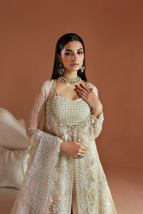 Emaan Adeel | Celestique Formals 25 | AMARANTH - Pakistani Designer Dress - by Emaan Adeel - Type : Ladies Clothes - 100% Original at Saira Sultan