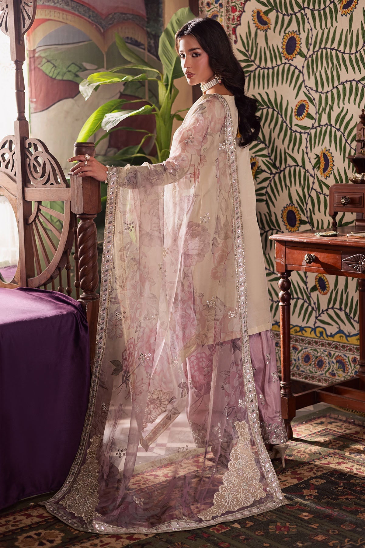 Nureh | Nur Mahal | NE-194 by Nureh - Designer Dress - Type : Ladies Clothes - Available at Saira Sultan - 100% Original 