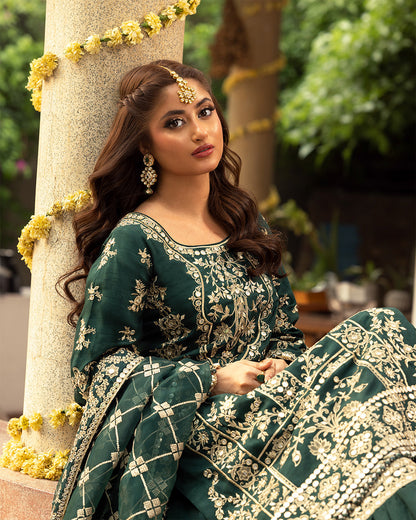 Faiza Saqlain | Nira Festive | Ahin - Pakistani Designer Dress - by Faiza Saqlain | Type: Bridal - 100% Original at Saira Sultan